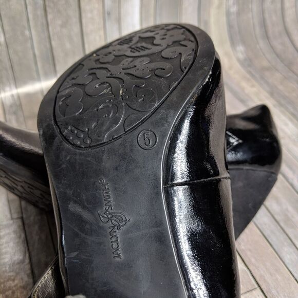 Jaclyn Smith Heel Size 5 Black Kitten - Picture 8 of 8